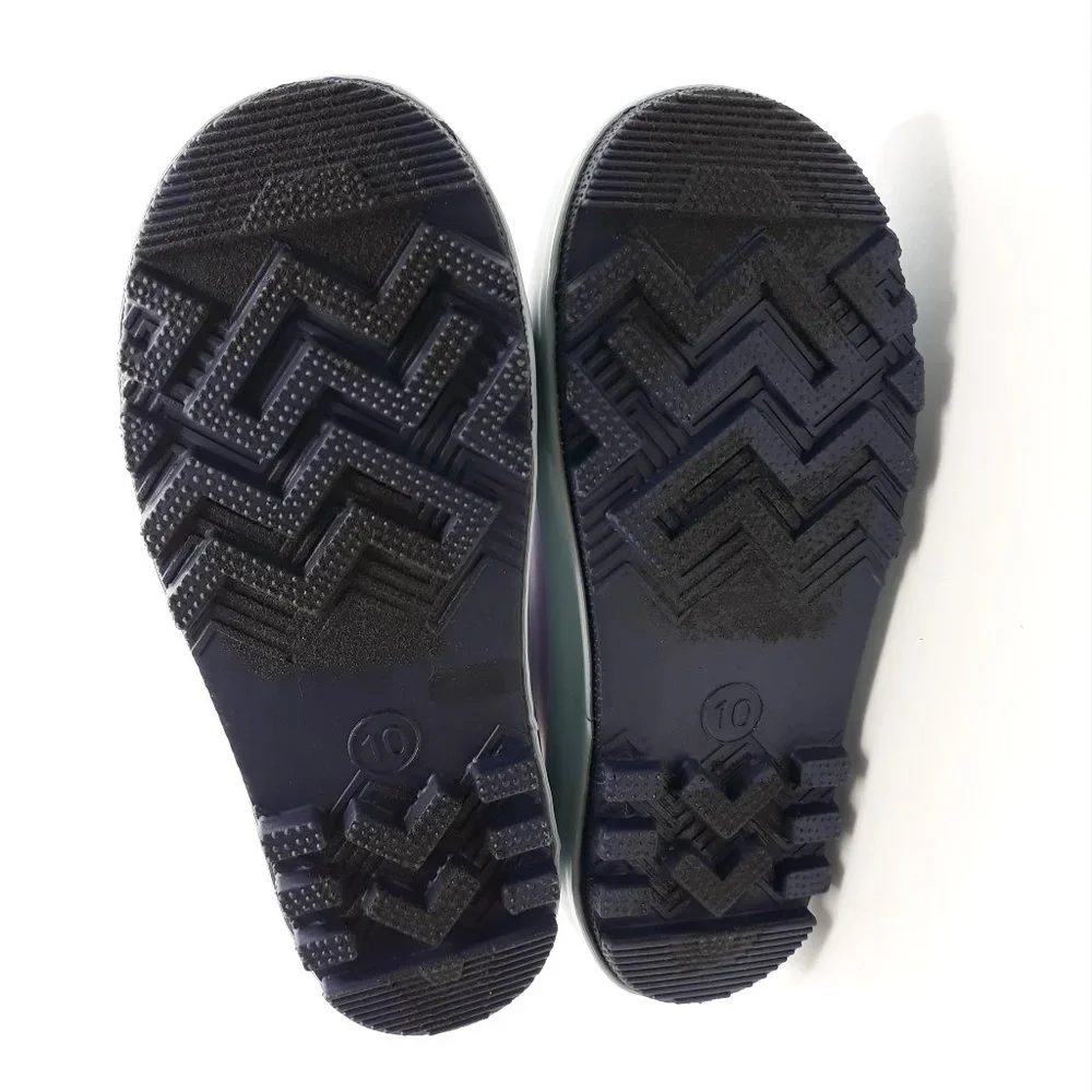 Girls Ali Colorblock Rain Boots - Cat and Jack (Purple) "Size 10 Kids" - NEW!!! - Picture 7 of 8